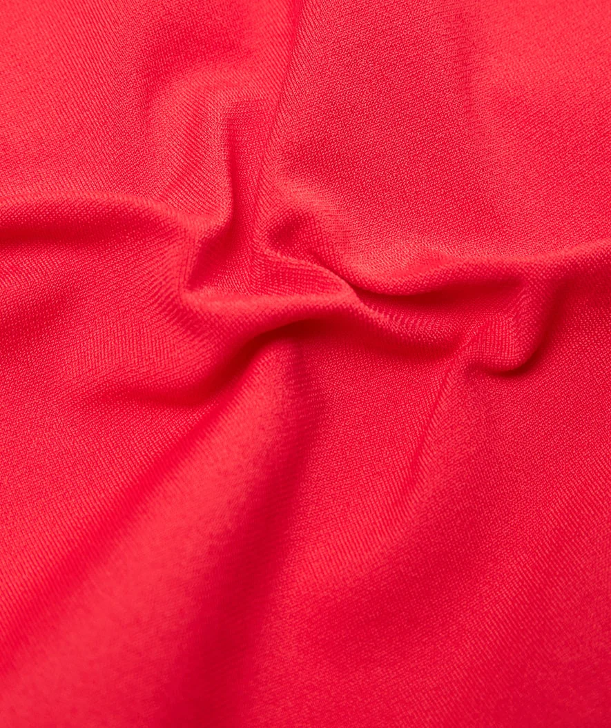 Watery swimsuit for girls - Freestyler Solid - Cherry Red - Image 4