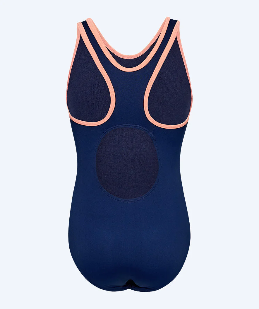 Watery swimsuit for girls - Hurley - Dark blue/orange - Image 10