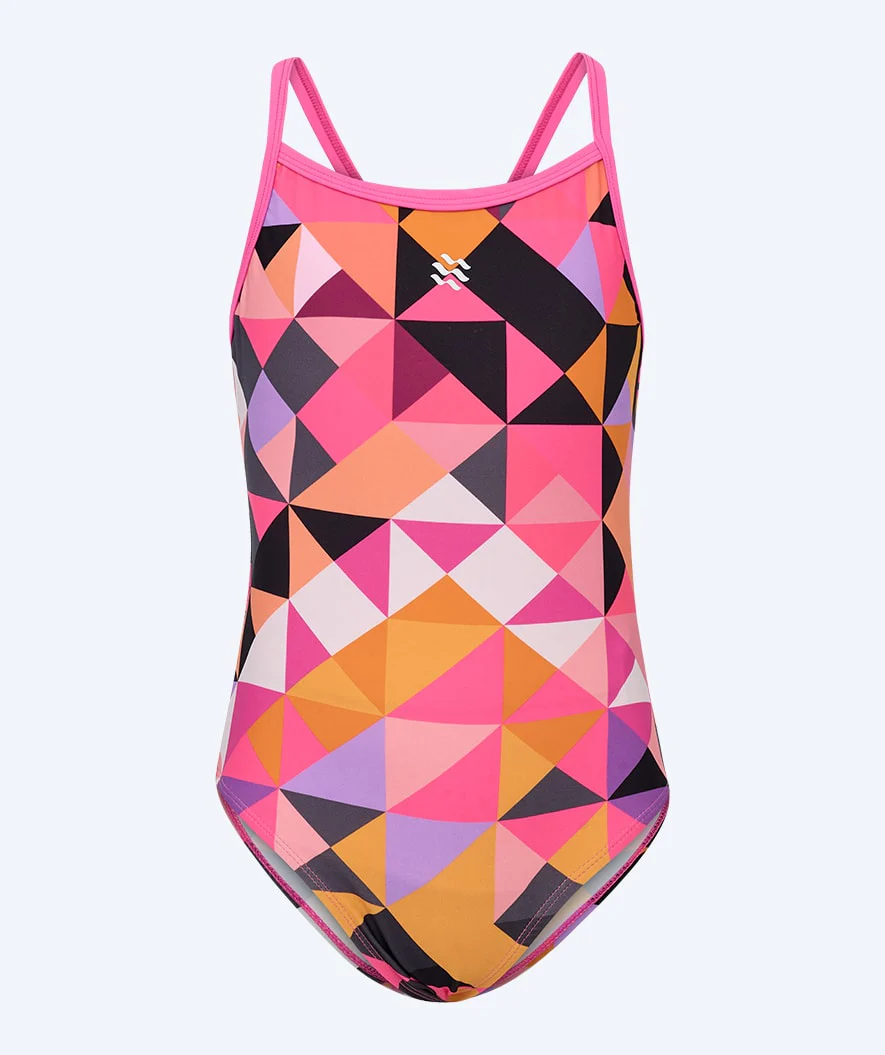 Watery swimsuit for girls - Laguna - Light pink - Image 11