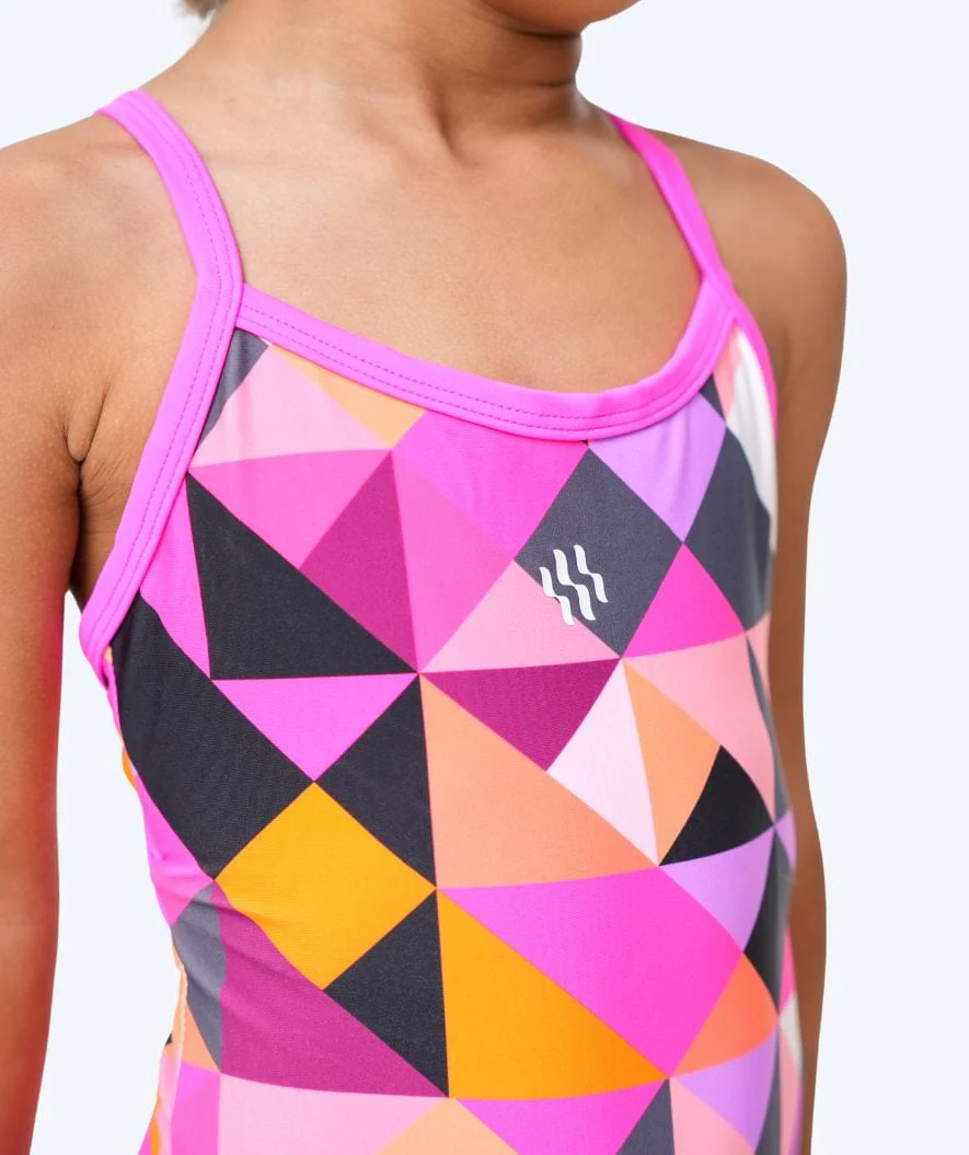 Watery swimsuit for girls - Laguna - Light pink - Image 5