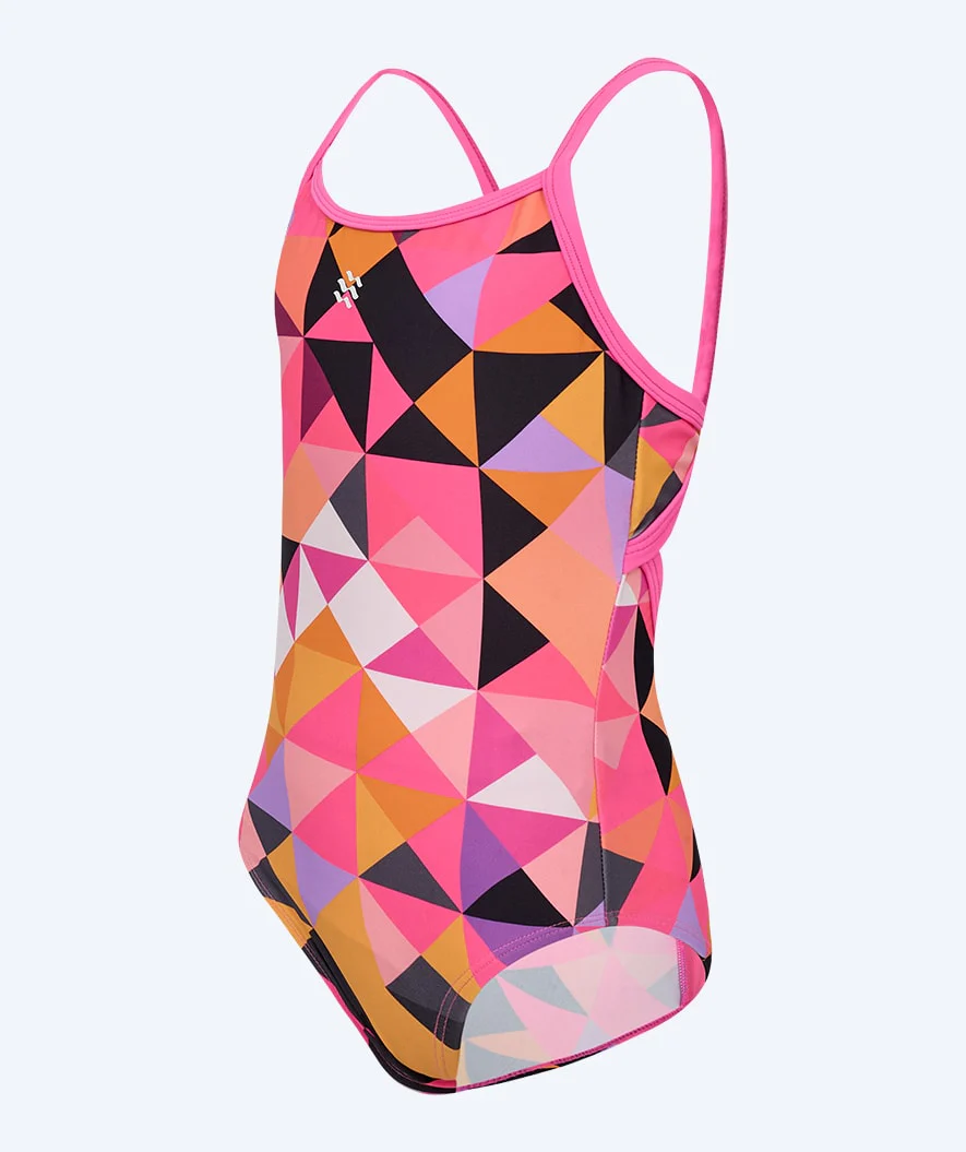 Watery swimsuit for girls - Laguna - Light pink - Image 9