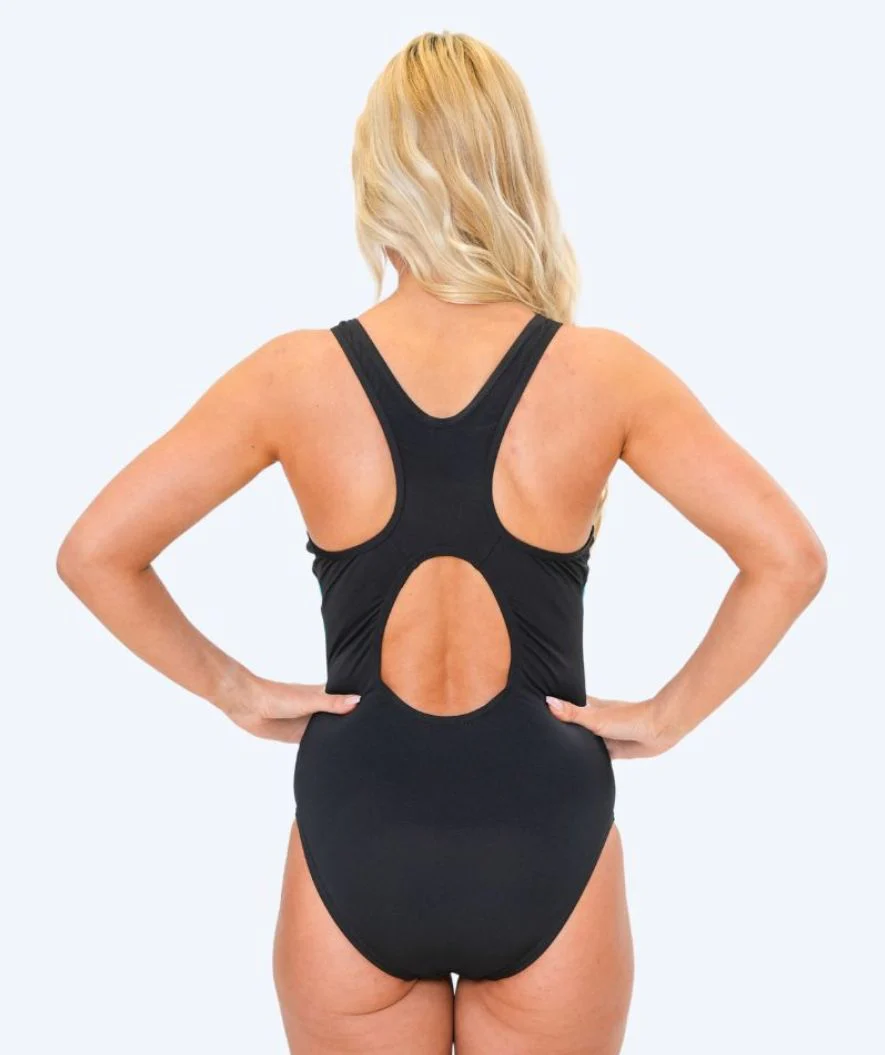 Watery swimsuit for women - Marella - Black/blue - Image 2