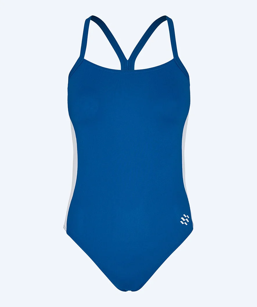 Watery swimsuit for women - Sidestroke Solid - Dark blue - Image 4