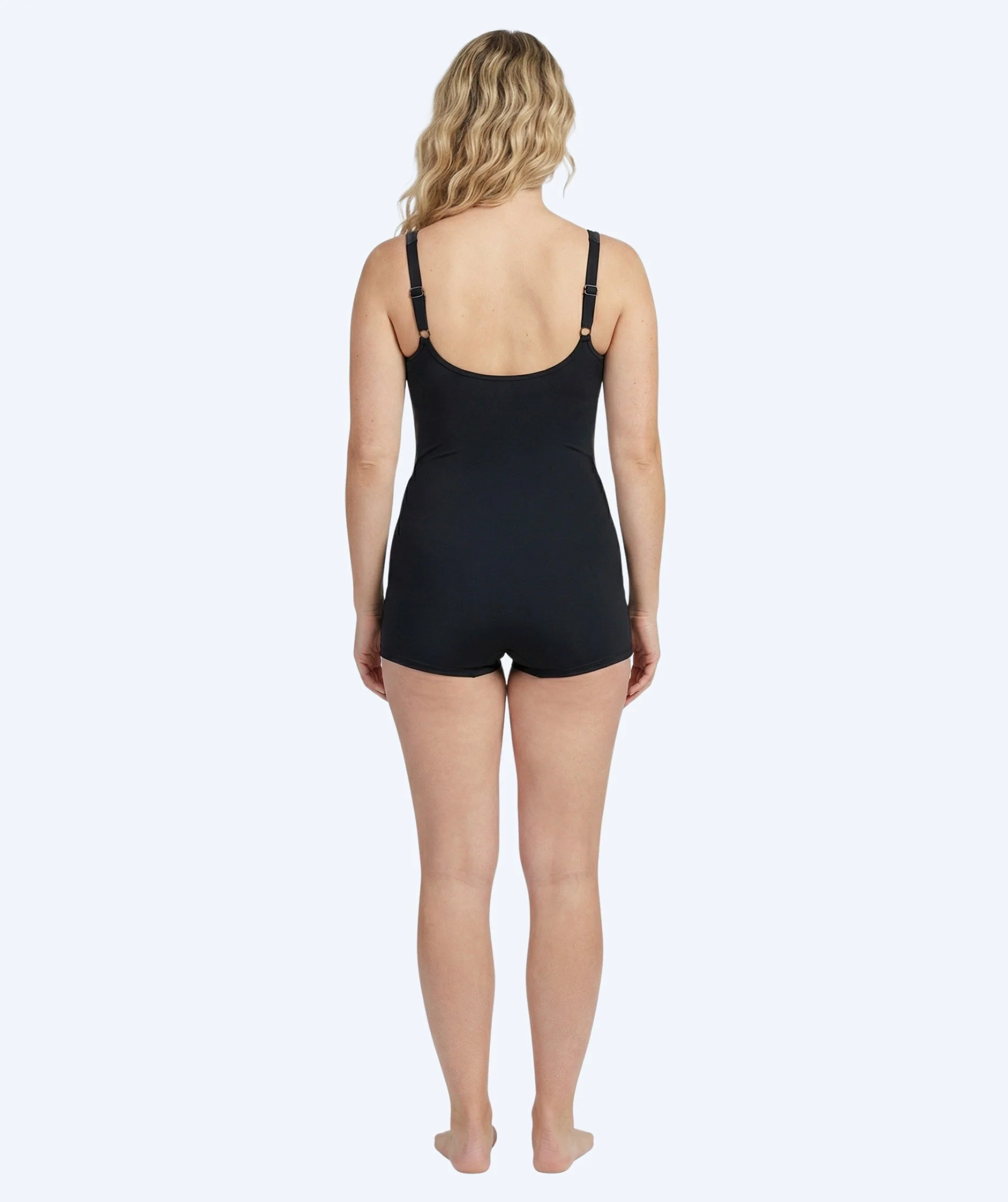 Watery swimsuit with skirt for women - Venilla - Black/grey - Image 2