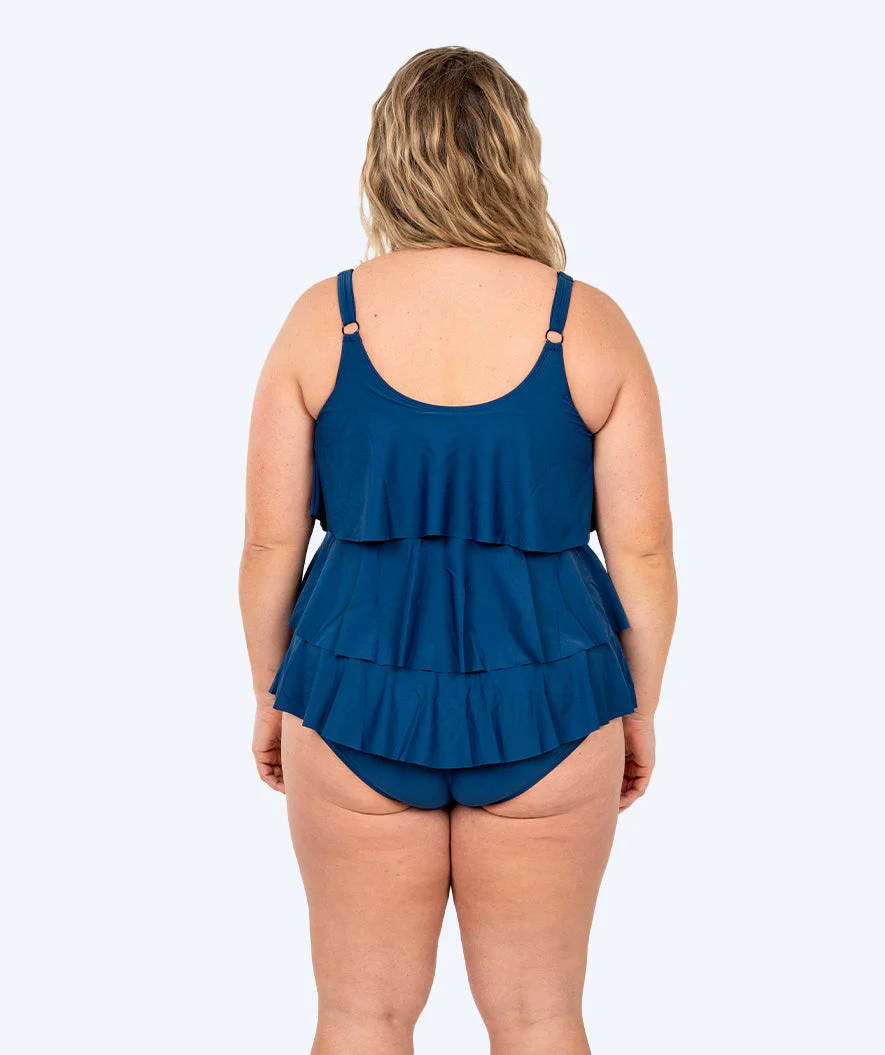 Watery swimsuit with skirt for women - Hydra - Dark blue - Image 2