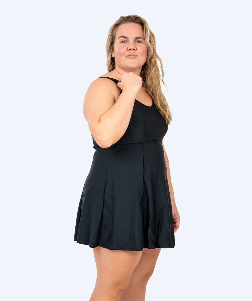 Watery swimsuit with skirt for women - River - Black - Image 3