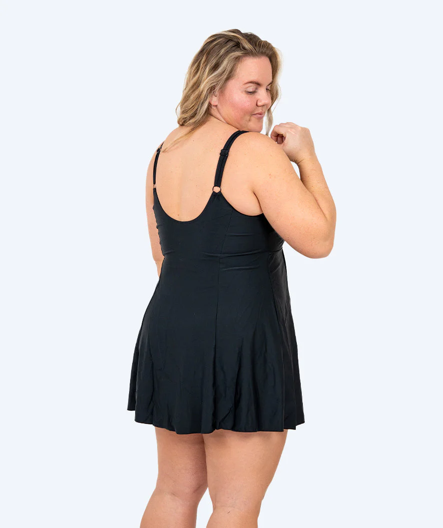 Watery swimsuit with skirt for women - River - Black - Image 4
