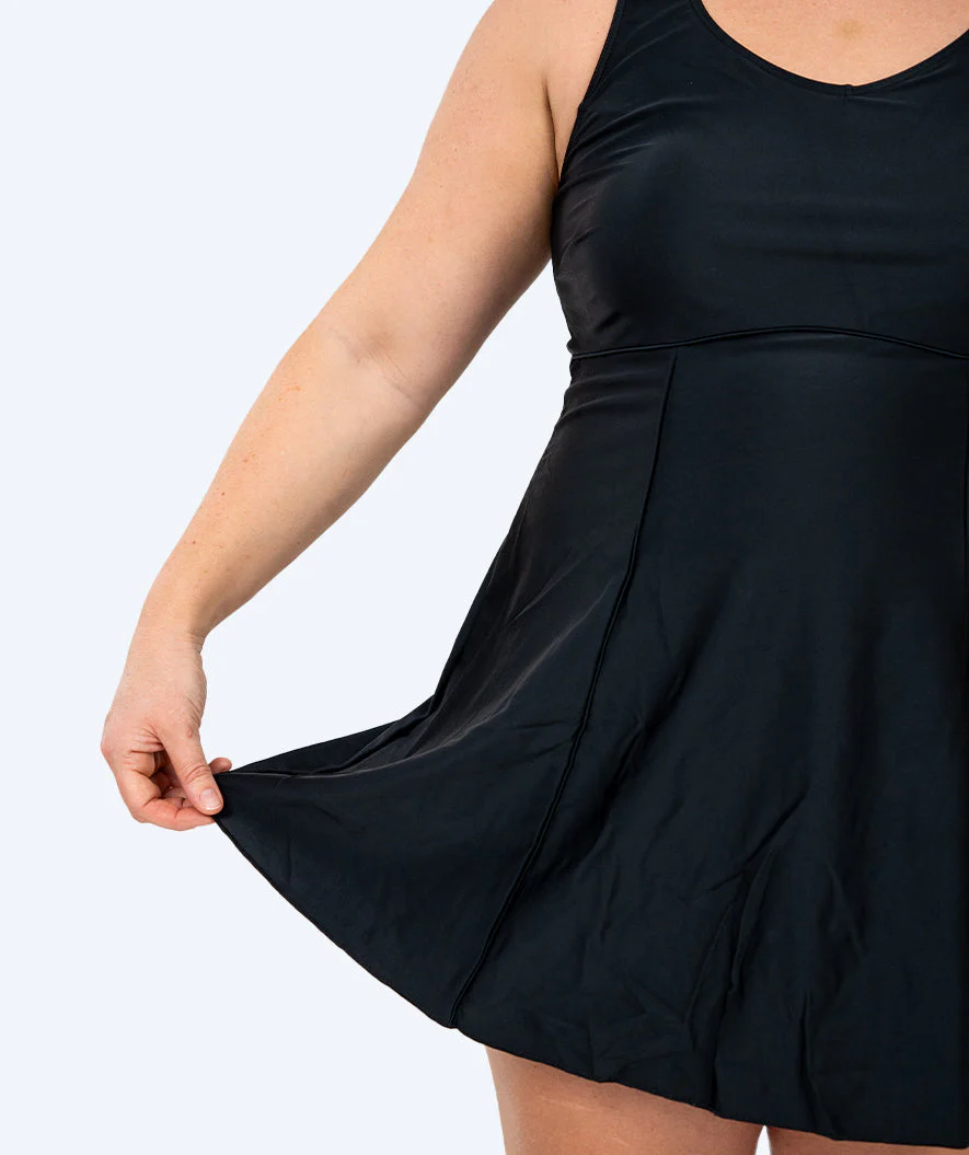 Watery swimsuit with skirt for women - River - Black - Image 5