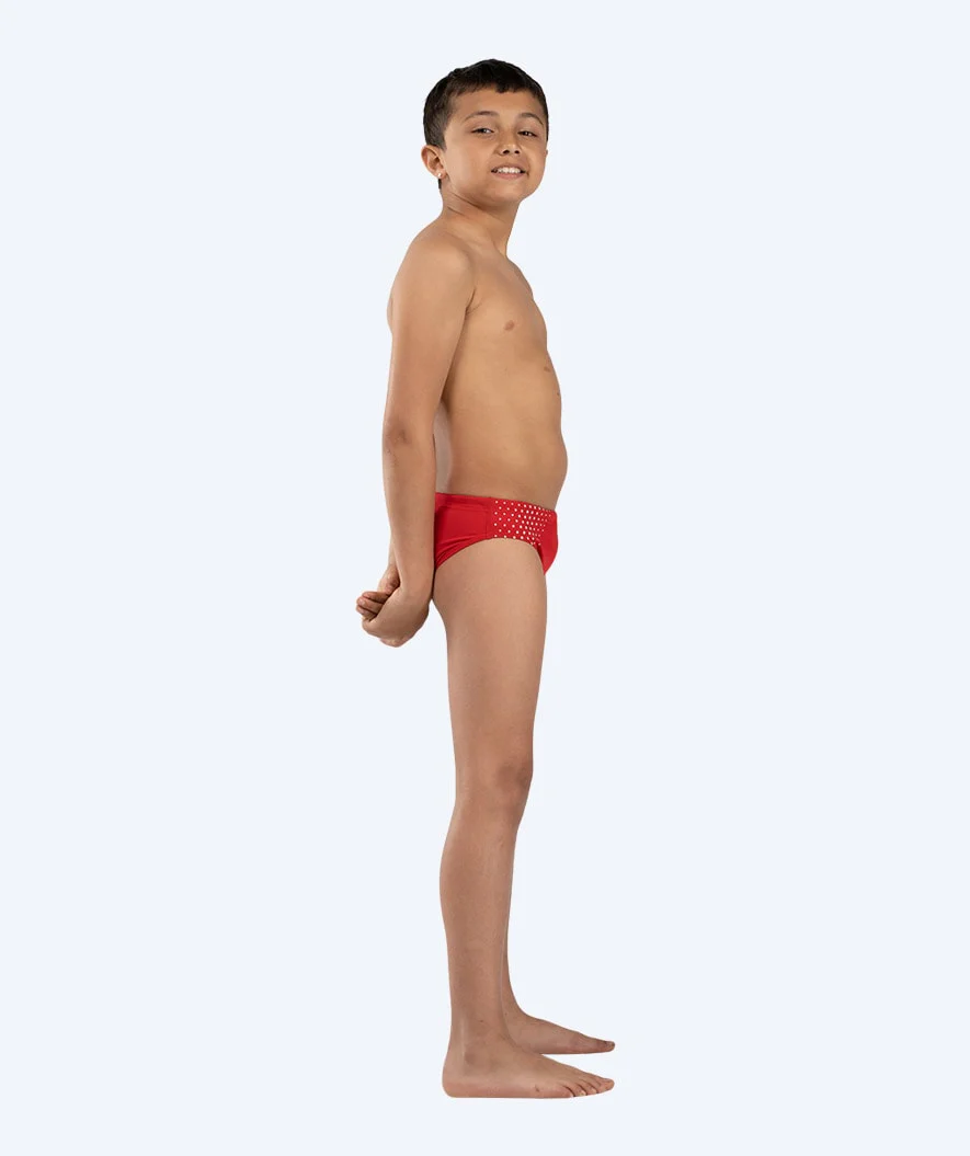 Watery briefs for boys - Budgie Eco - Red Sporty - Image 10