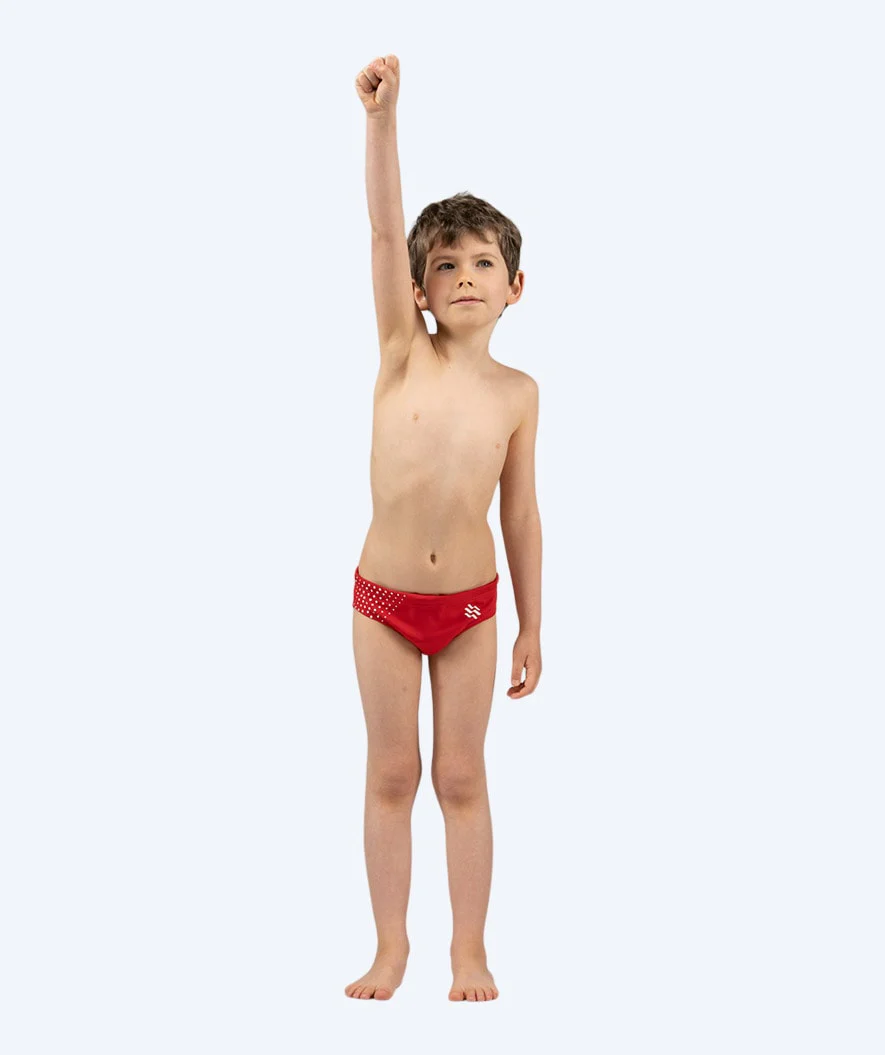 Watery briefs for boys - Budgie Eco - Red Sporty - Image 11