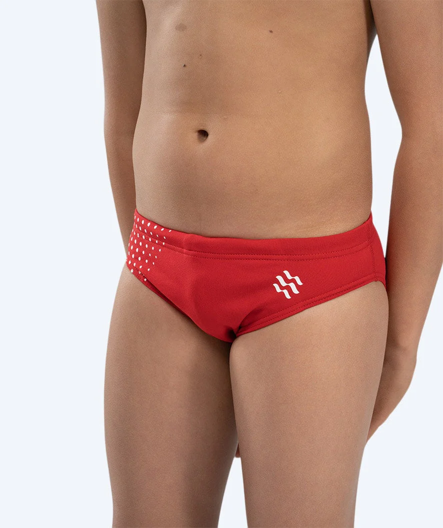 Watery briefs for boys - Budgie Eco - Red Sporty - Image 5
