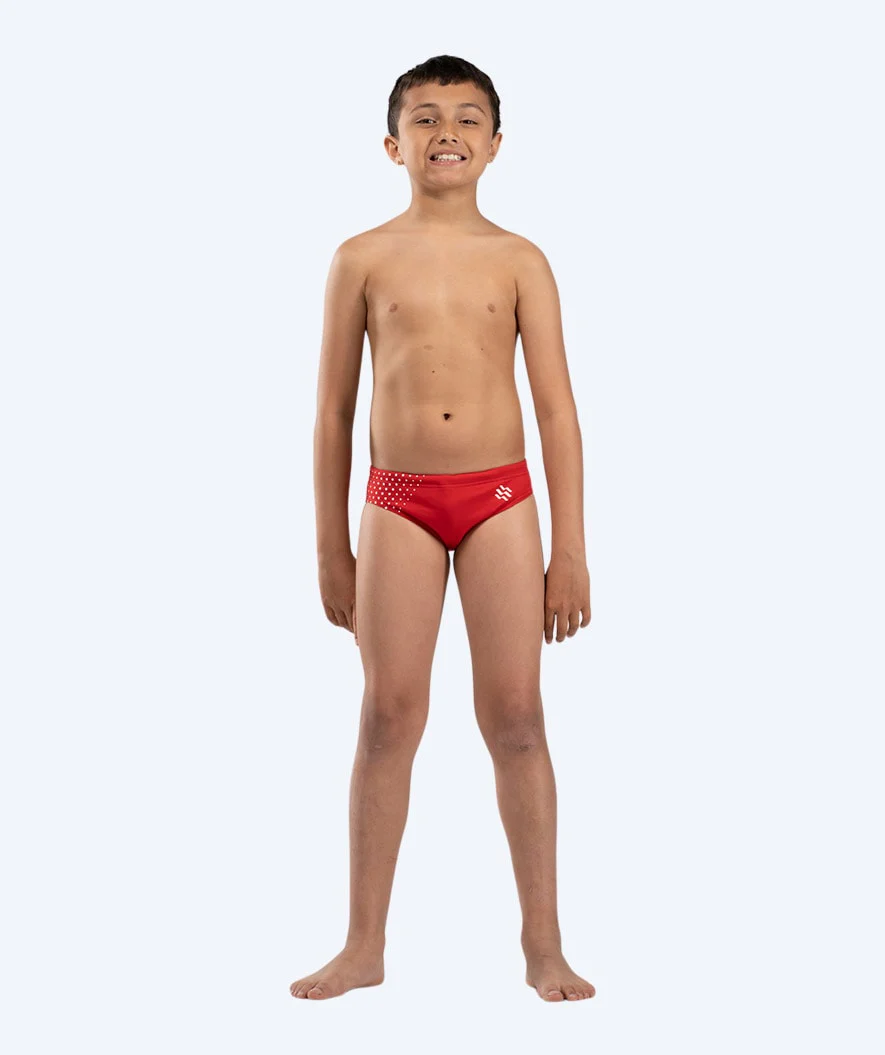 Watery briefs for boys - Budgie Eco - Red Sporty - Image 9