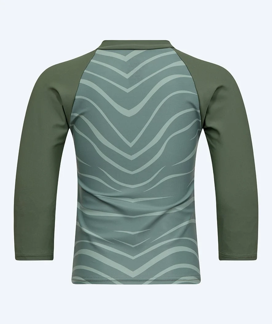 Watery UV-shirt for kids - Fjord Long Sleeve Rashguard - Green - Image 11