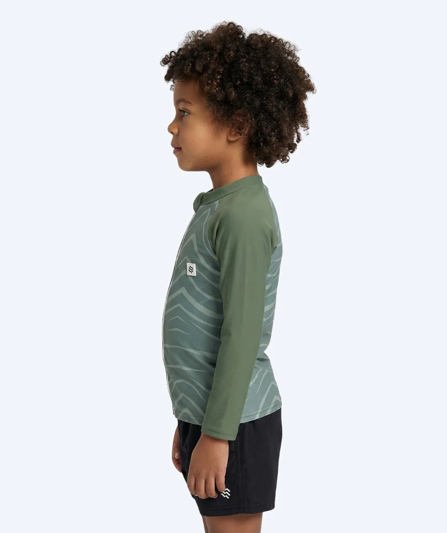 Watery UV-shirt for kids - Fjord Long Sleeve Rashguard - Green - Image 3