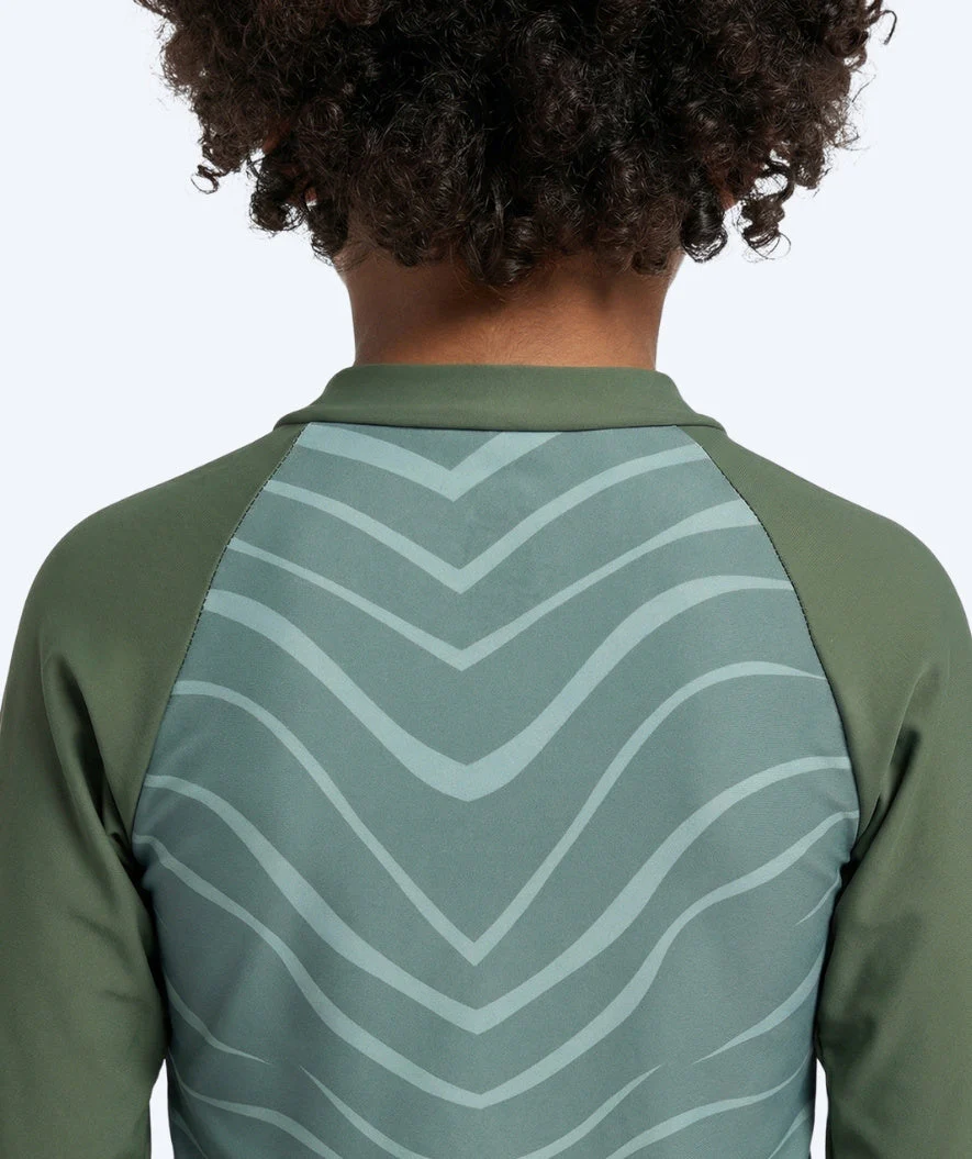 Watery UV-shirt for kids - Fjord Long Sleeve Rashguard - Green - Image 4