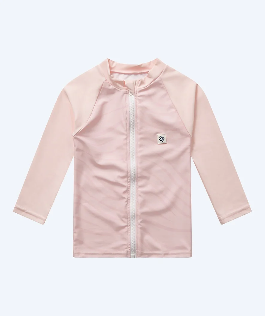 Watery UV-shirt for kids - Fjord Long Sleeve Rashguard - Pink - Image 10