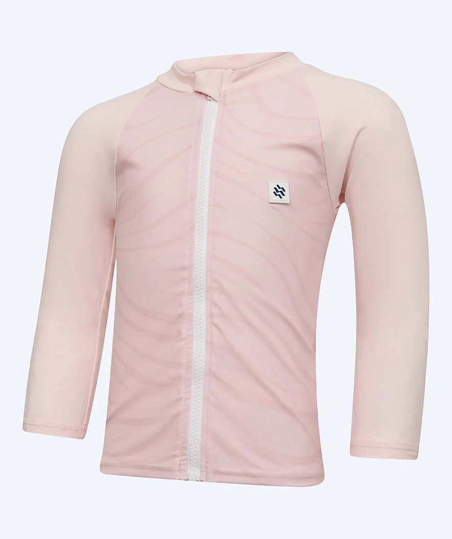 Watery UV-shirt for kids - Fjord Long Sleeve Rashguard - Pink - Image 7