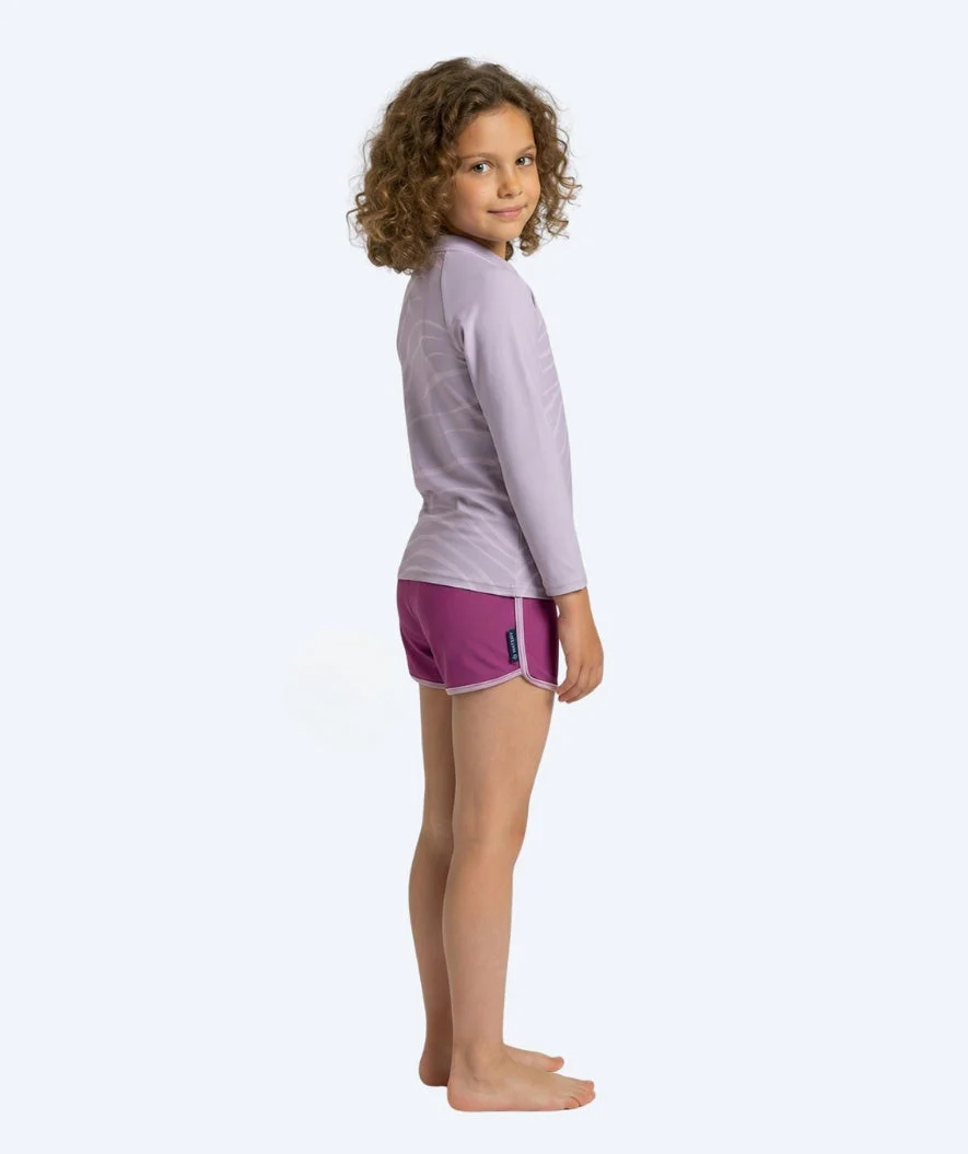 Watery UV-shirt for kids - Fjord Long Sleeve Rashguard - Purple - Image 3
