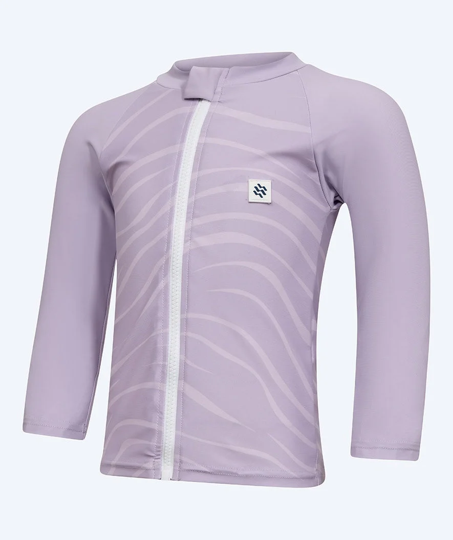 Watery UV-shirt for kids - Fjord Long Sleeve Rashguard - Purple - Image 7
