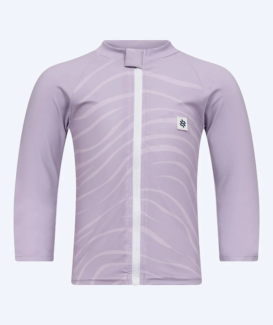 Watery UV-shirt for kids - Fjord Long Sleeve Rashguard - Purple - Image 8