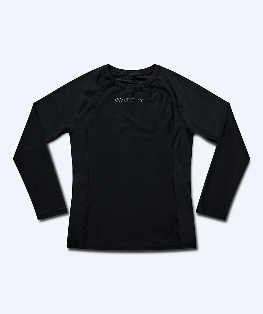 Watery UV-shirt for women - Remington Long Sleeve Rashguard - Black - Image 10