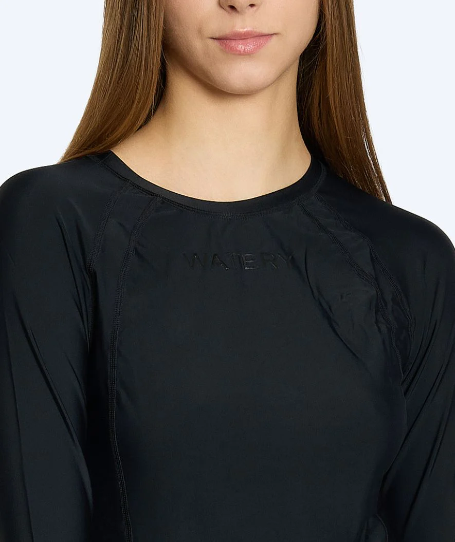 Watery UV-shirt for women - Remington Long Sleeve Rashguard - Black - Image 6