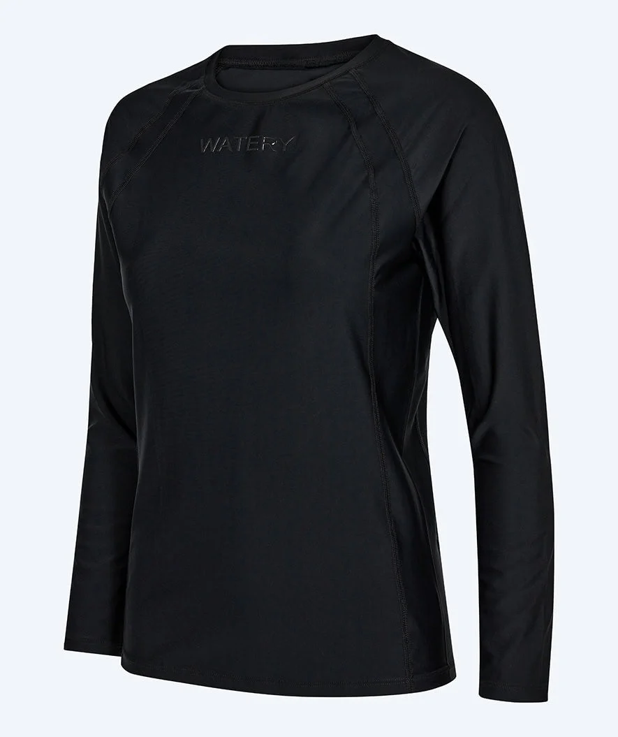 Watery UV-shirt for women - Remington Long Sleeve Rashguard - Black - Image 7