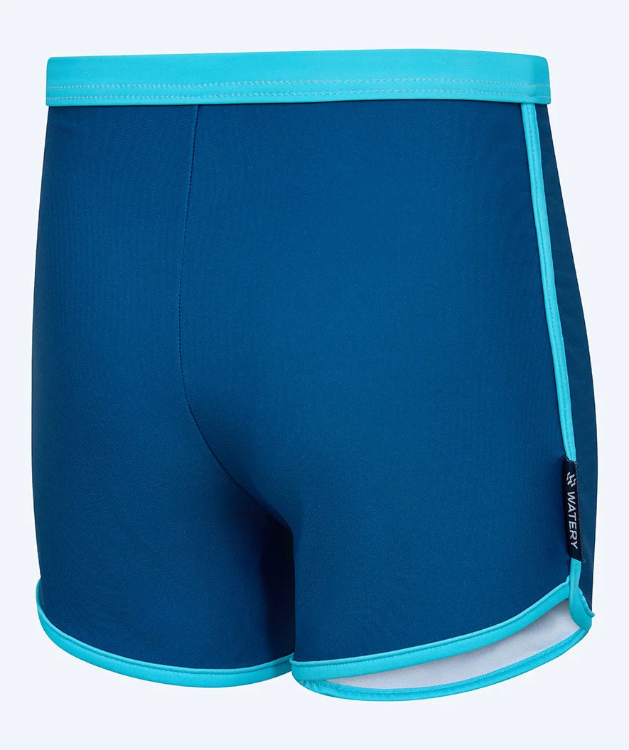 Watery UV swim shorts for kids - Manami - Atlantic Blue - Image 5