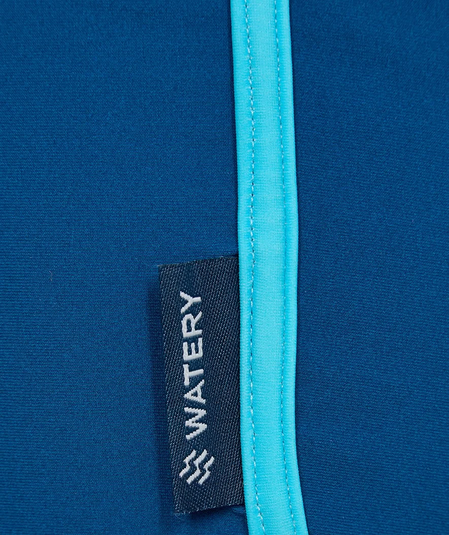 Watery UV swim shorts for kids - Manami - Atlantic Blue - Image 6
