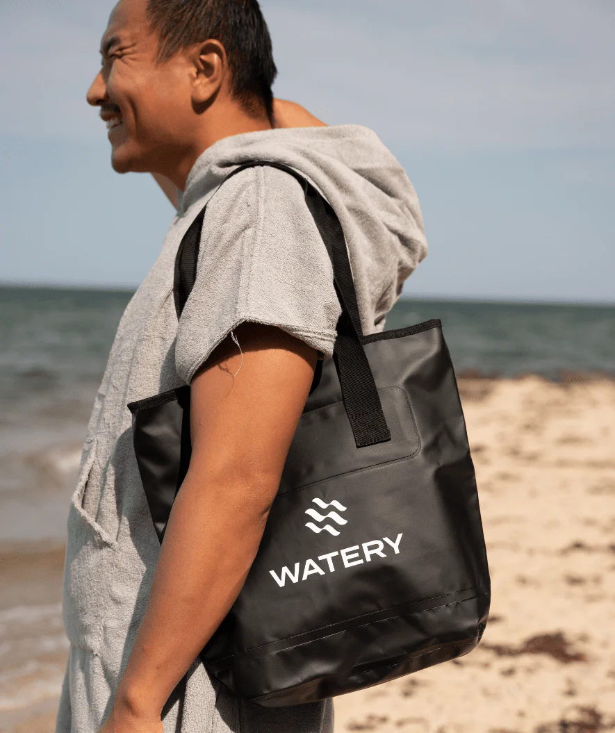 Watery waterproof beach bag - Laiken - Black - Image 4