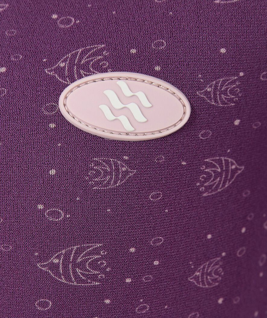 Watery wetsuit for kids - Baia Full-Body - Atlantic Purple - Image 11