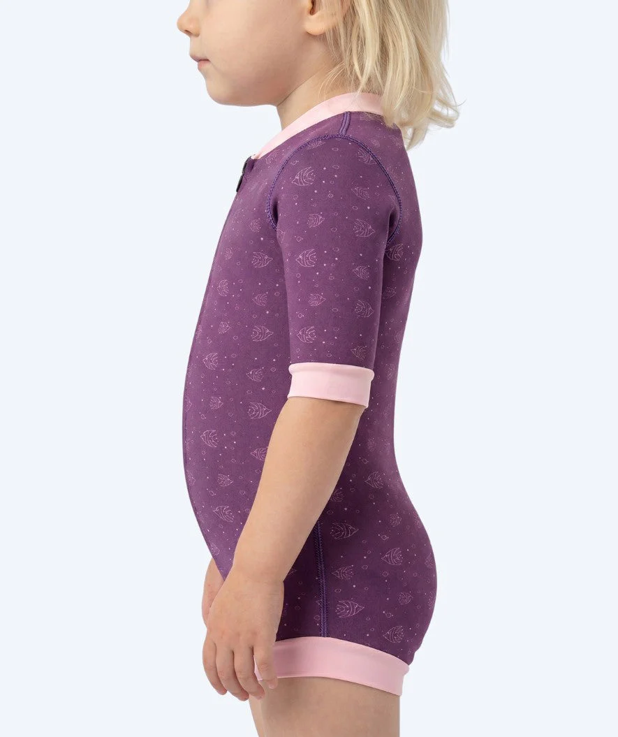 Watery wetsuit for kids - Baia Full-Body - Atlantic Purple - Image 3