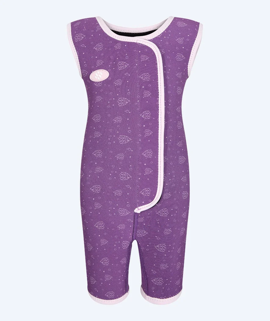 Watery wetsuit for kids - Baia Shorty - Atlantic Purple - Image 10