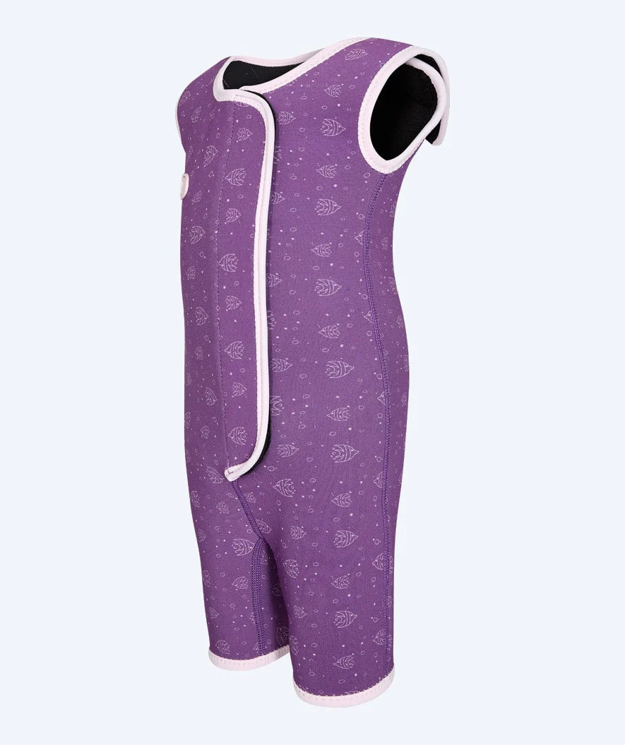 Watery wetsuit for kids - Baia Shorty - Atlantic Purple - Image 12
