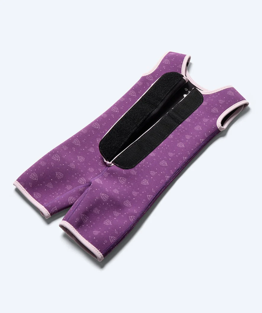 Watery wetsuit for kids - Baia Shorty - Atlantic Purple - Image 17