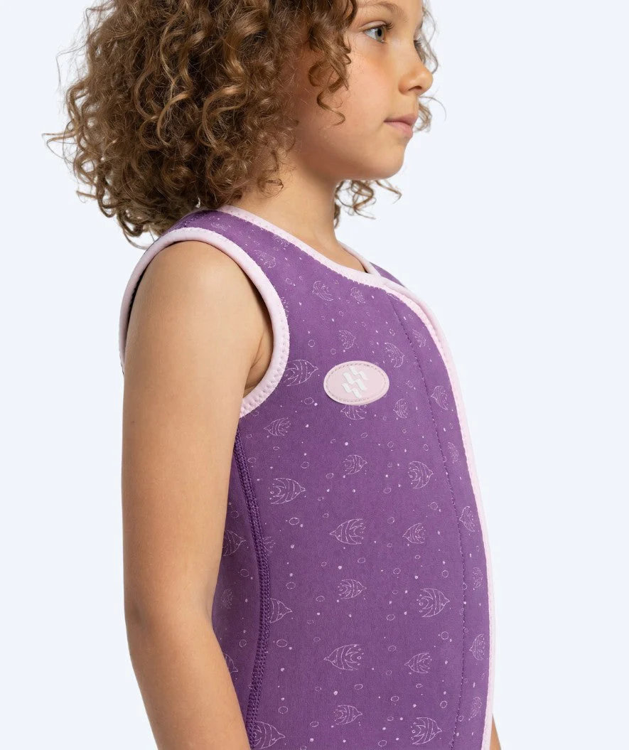 Watery wetsuit for kids - Baia Shorty - Atlantic Purple - Image 6