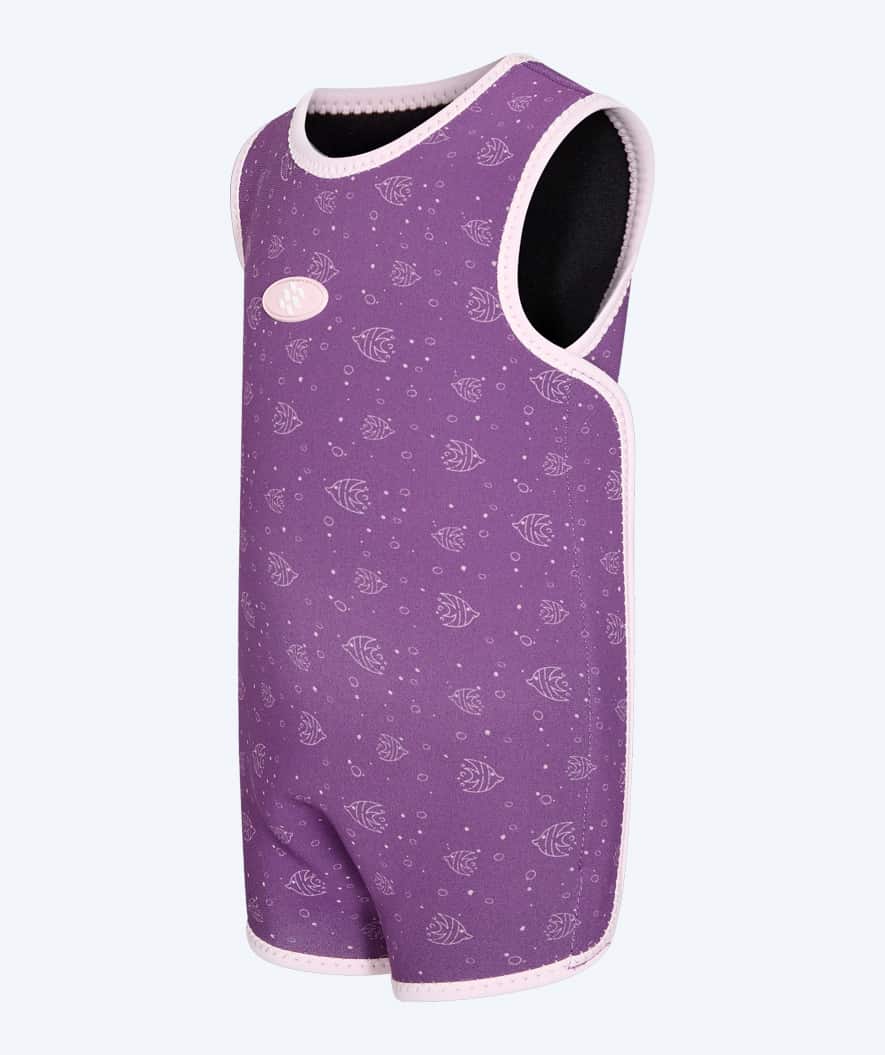 Watery wetsuit for kids - Baia Wrap - Atlantic Purple - Image 12