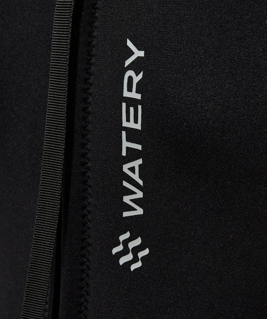Watery wetsuit for kids - Short Sleeve Duncan (3mm) - Black - Image 15