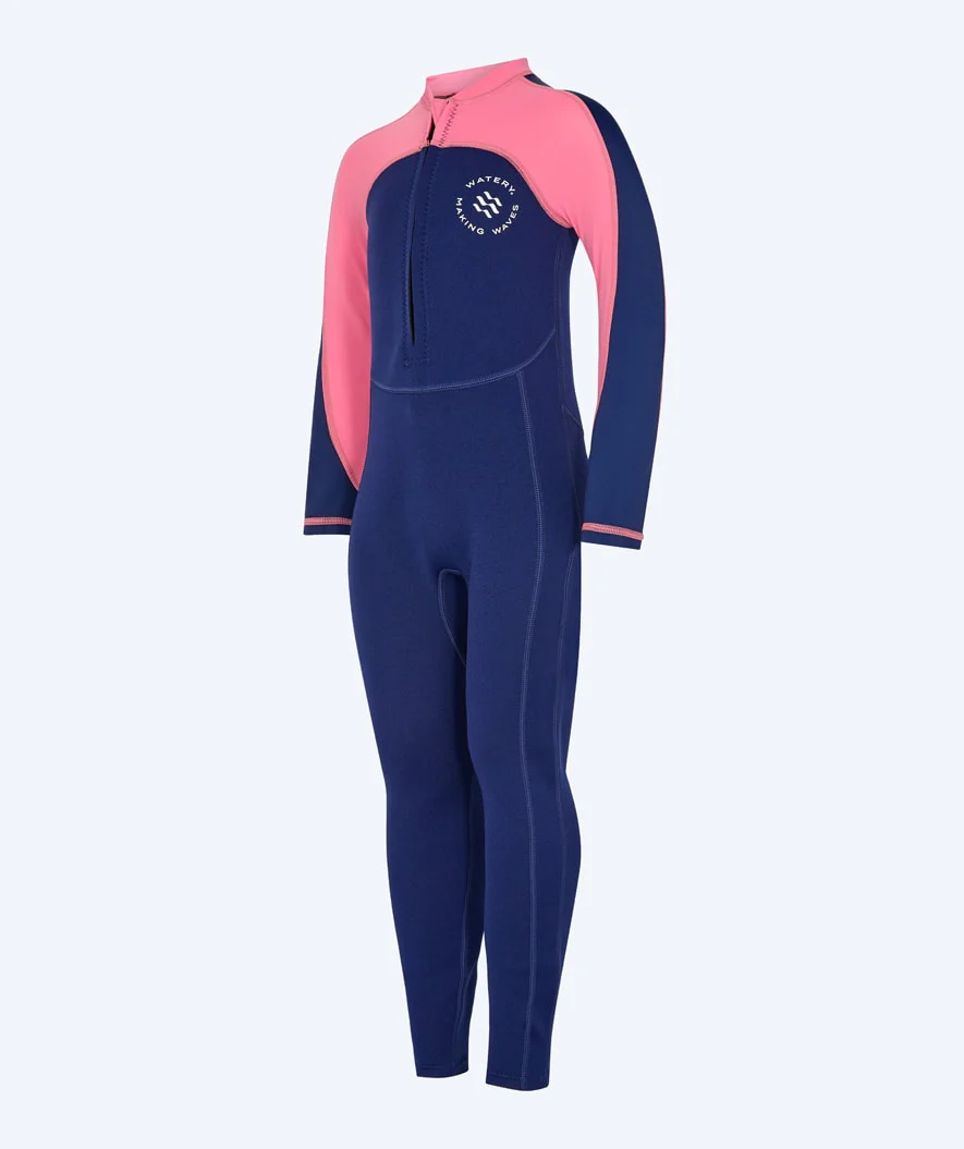 Watery UV wetsuit for kids - Calypso Full-Body - Pink - Image 10
