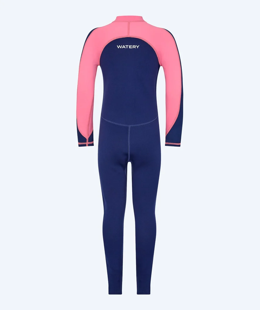 Watery UV wetsuit for kids - Calypso Full-Body - Pink - Image 5