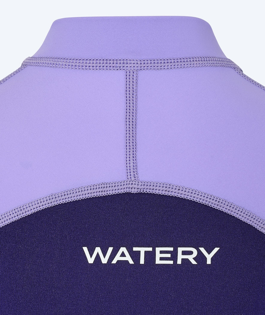 Watery UV wetsuit for kids - Calypso Full-Body - Purple - Image 13