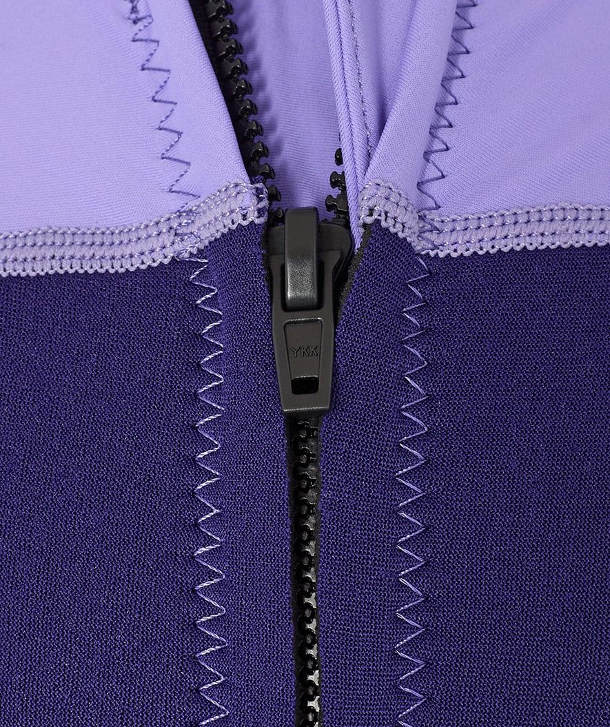 Watery UV wetsuit for kids - Calypso Full-Body - Purple - Image 14