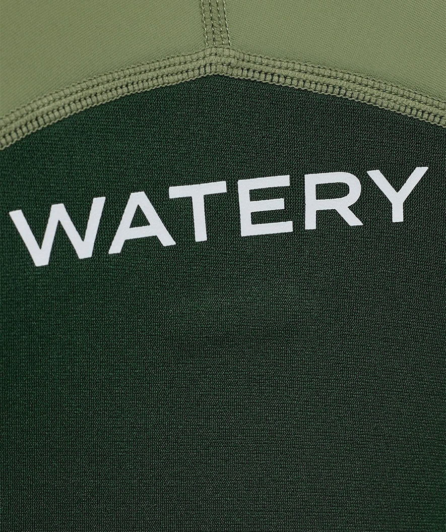Watery UV wetsuit for kids - Calypso Long Sleeve - Green/light green - Image 12