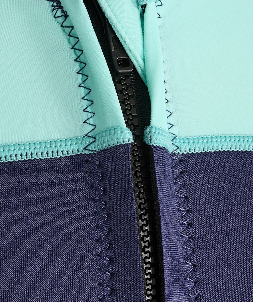 Watery UV wetsuit for kids - Calypso Long Sleeve - Atlantic Turquoise - Image 8