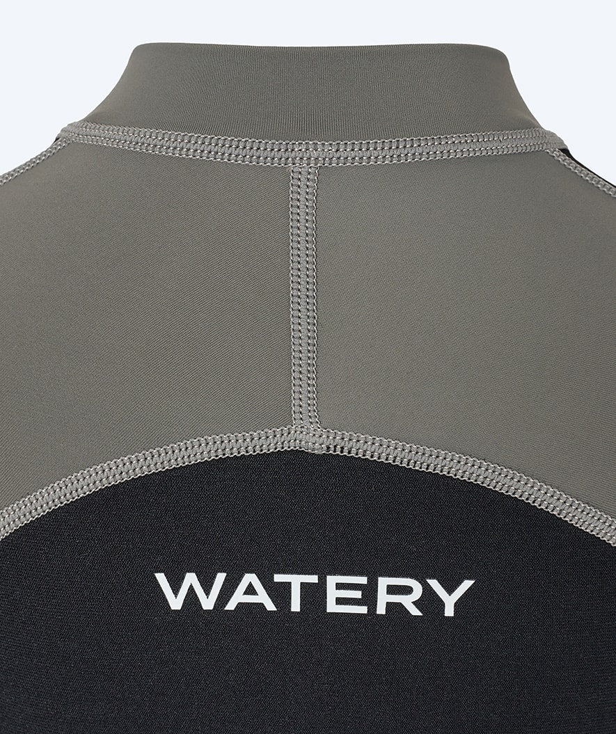 Watery UV wetsuit for kids - Calypso Long Sleeve - Grey/black - Image 10