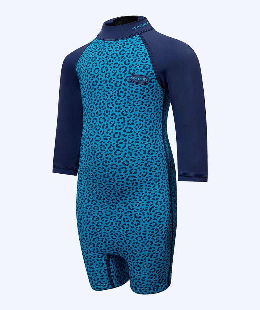 Watery wetsuit for kids - Villa - Atlantic Blue