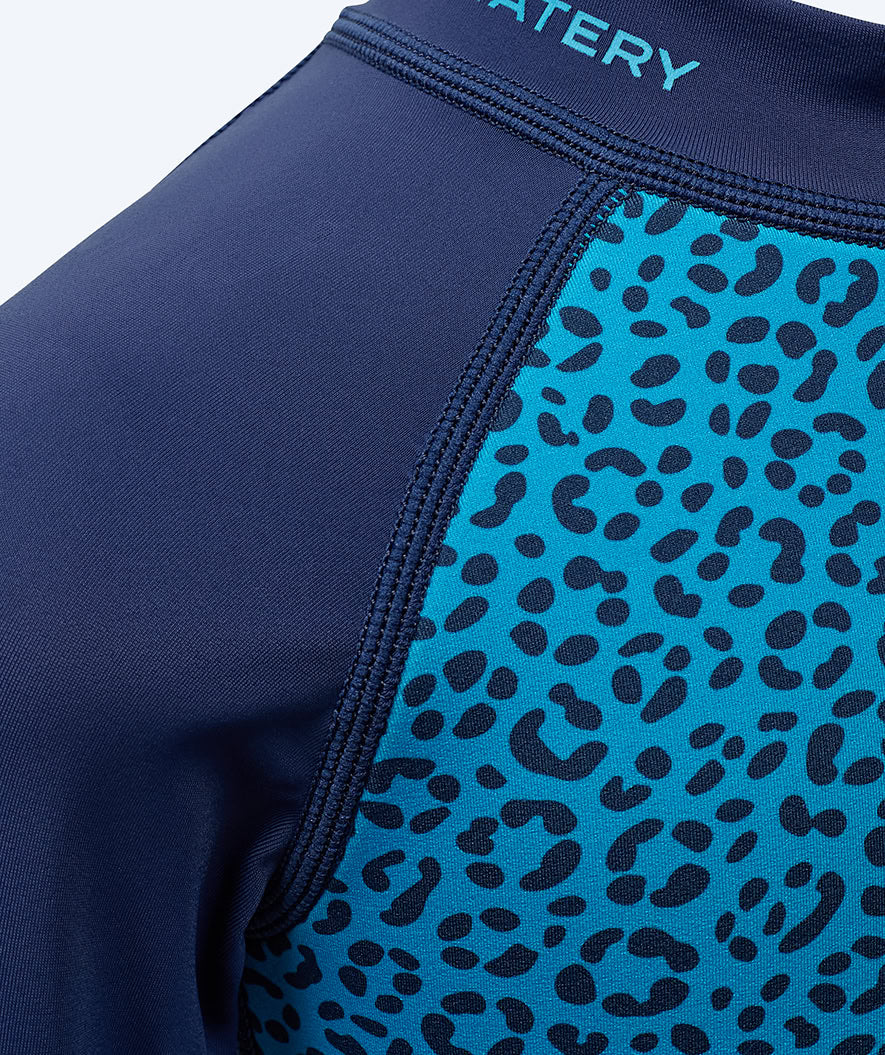 Watery wetsuit for kids - Villa - Atlantic Blue - Image 4