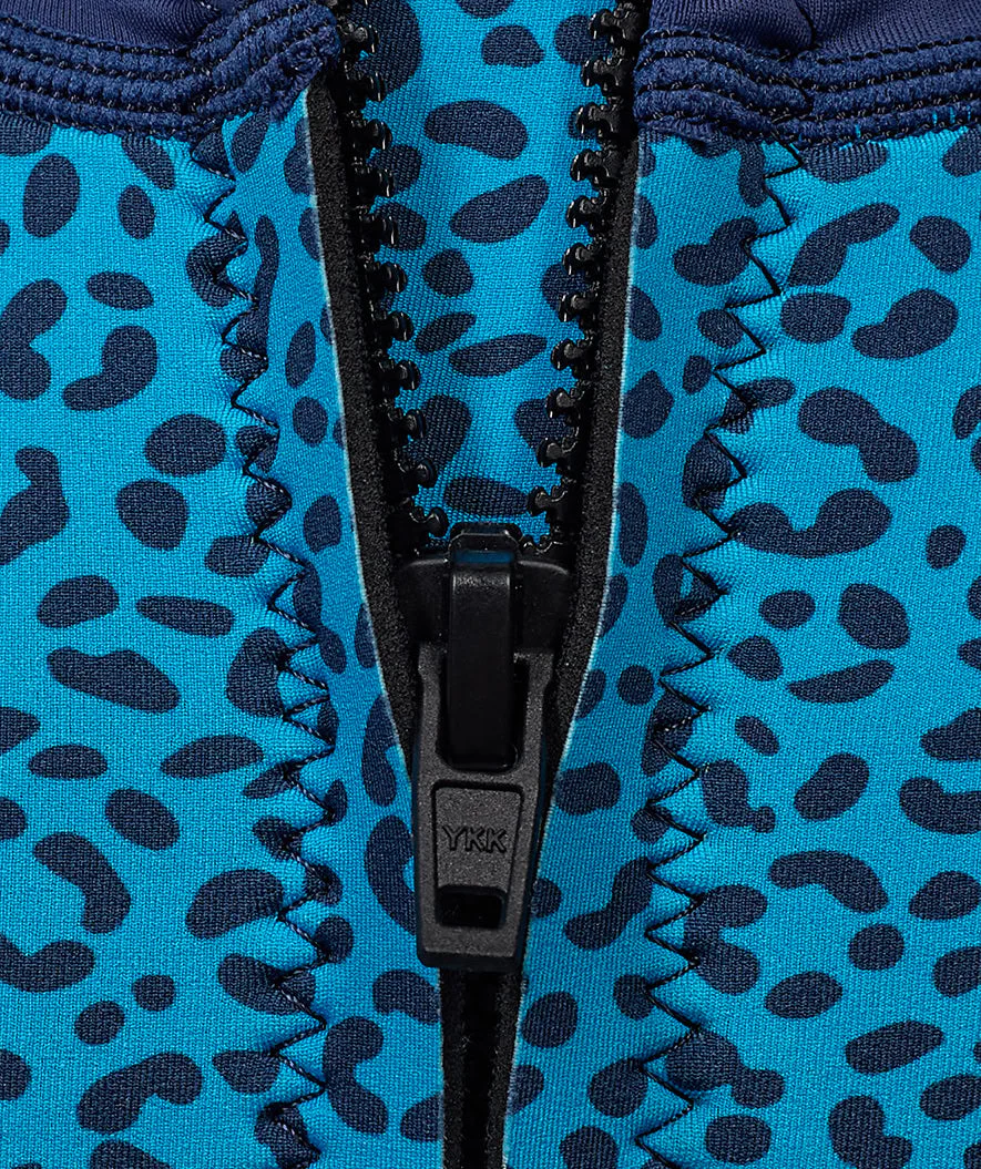 Watery wetsuit for kids - Villa - Atlantic Blue - Image 5