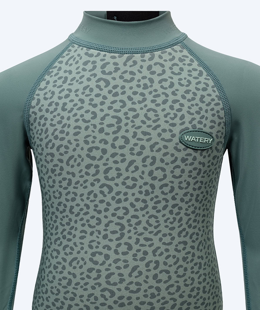 Watery wetsuit for kids - Villa - Green - Image 3