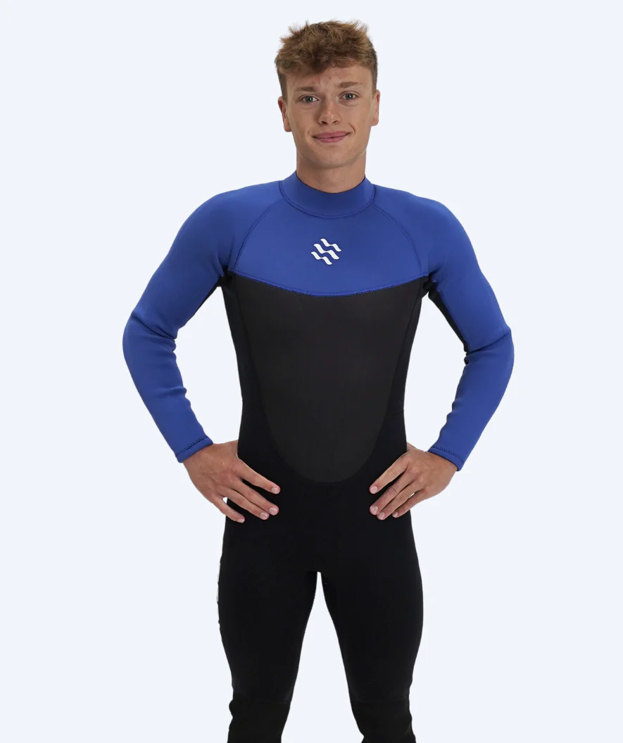 Watery wetsuit for men - Gecko (3mm) - Dust blue - Image 14